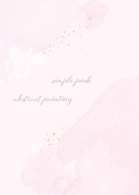 pale pink abstract painting Theme