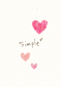 Watercolor heart Japanese paper15 J