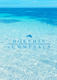 SUMMER SEA 4 -BLUE DOLPHIN-