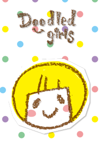 Doodled girls