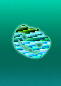 おしゃれパンプキンライトブルー