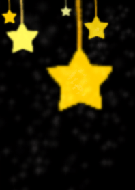黑夜中閃亮的星星