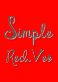 Ultimate simple theme Ver.Red