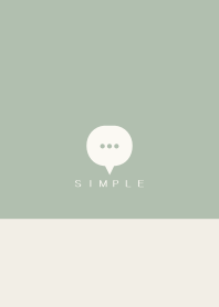 SIMPLE(beige green)V.1226b