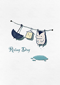 反應過慢的小倉鼠_喜歡雨天的日常