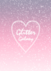 Shiny glitter heart