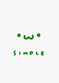 หน้าตาน่ารัก /เขียวขาว