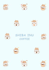 รูปพิมพ์เต็มของสุนัขชิบะอินุ/ถ้วยกาแฟ16