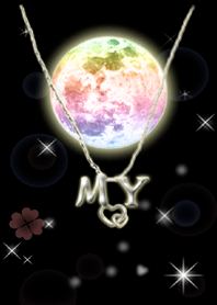 イニシャル M&Y(レインボームーン)