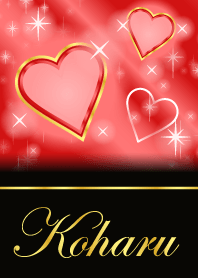Koharu-name-Love forecast-Red Heart
