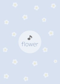 flower <Musical note> blue.