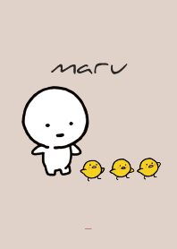 ベージュ : まる 8