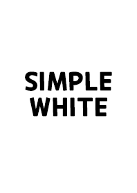 簡單黑白主題 simple white theme
