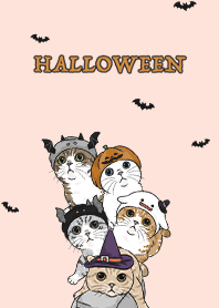 meow's halloween2 - peach pink .jp