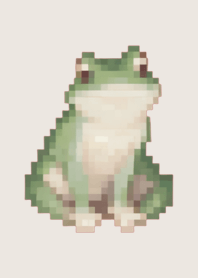 ธีมศิลปะกบพิกเซล BEIGE 01