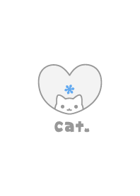 Cat Crystal - White