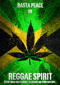 Rasta peace reggae spirit 3 Lucky 19