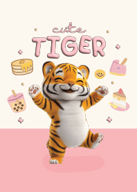 เสือหน้าแบ๊ว : สีชมพู