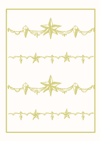 Star illumination -whitebeige