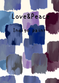油絵アート【Indigo paint 136】