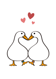 鴨箱寶˙愛你鴨(純淨白色)