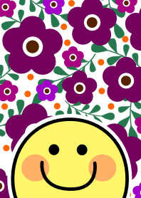 Smile Niko-chan Nordic-style purple
