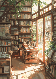 A beautiful antique bookstore 3