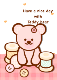 Pastel sweet teddy bear 22