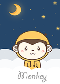 Monkey warm night