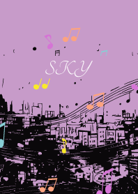 Sounds of the City2 light purple