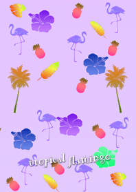 tropical flamingo [lilac]