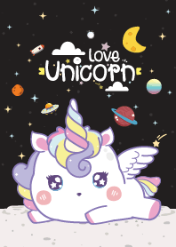 Unicorns Mini Galaxy Black