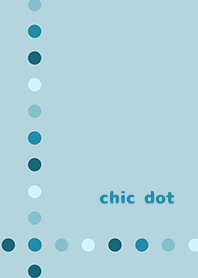 chic dot*blue