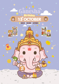 Ganesha x October 13 Birthday