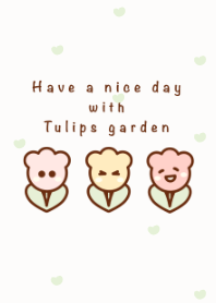 My pastel tulips garden 14