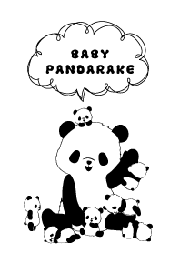 BABY PANDARAKE. (White)