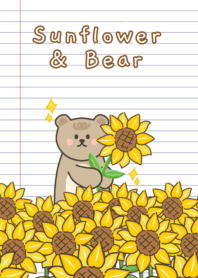 Sunflower & Bear v.3