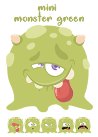 mini monster green