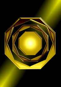 Brilliant gold(octagon)