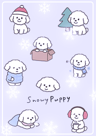 purple Snow and Puppy04_2