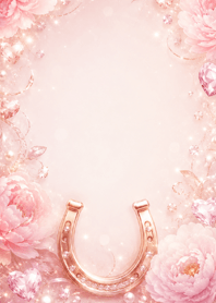 Pink Horseshoe | Lucky Cute