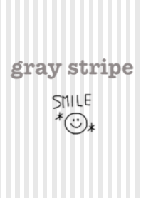 simple stripe gray