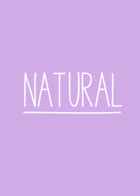 NATURAL purple