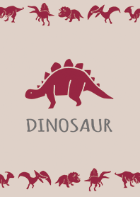 Bordeaux : Dinosaur simple theme
