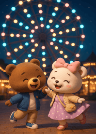 Ferris Wheel Evening Stroll