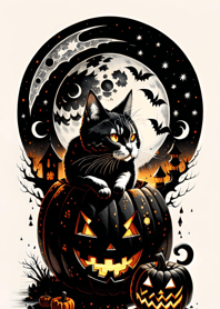 halloween cat e11438