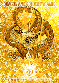 Golden dragon and Feng Shui Lucky 32