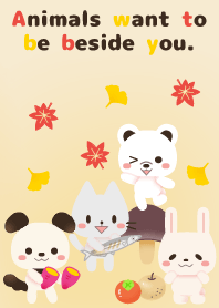 Animals want to be beside you.035-2 RedY