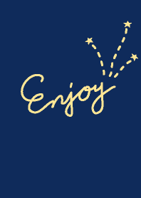 Enjoy-紺×ベージュ-
