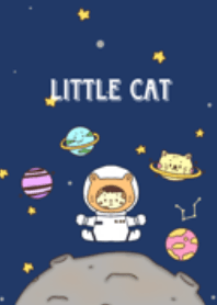 little cat in space
